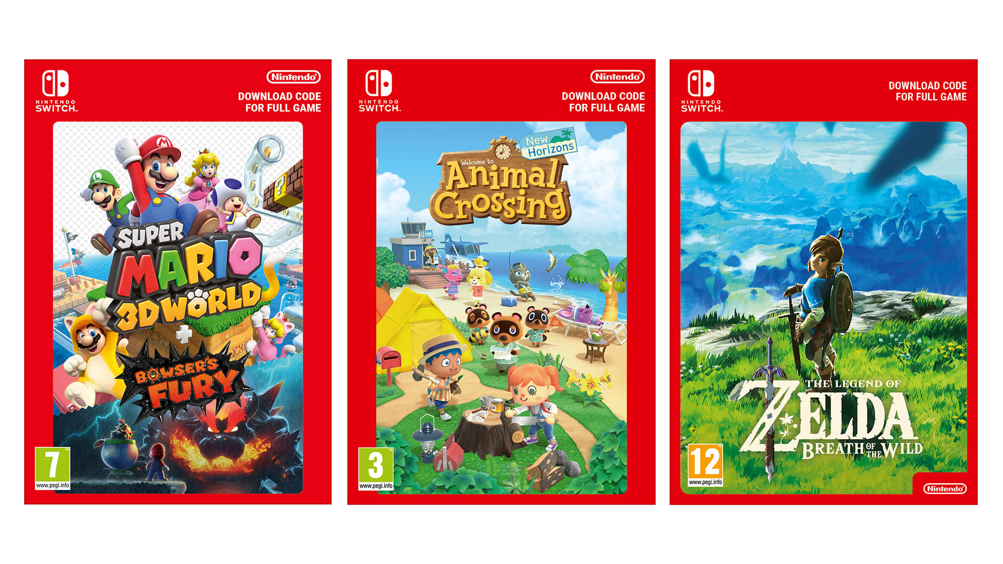 Codes for shop nintendo switch games